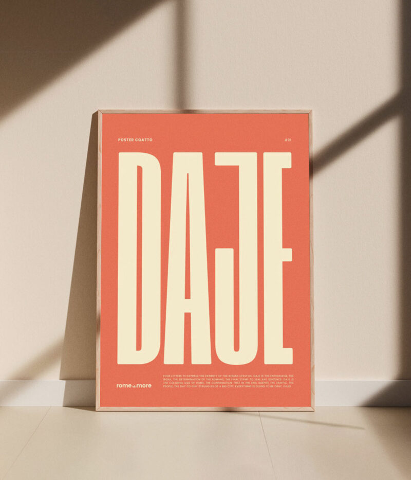 Poster 'Daje'